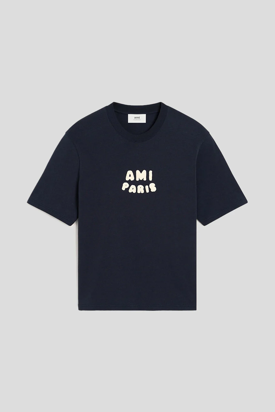 T-SHIRT PATCH BLEU MARINE