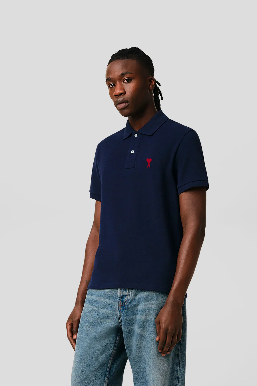 POLO AMI DE COEUR BLEU NUIT - Image 2