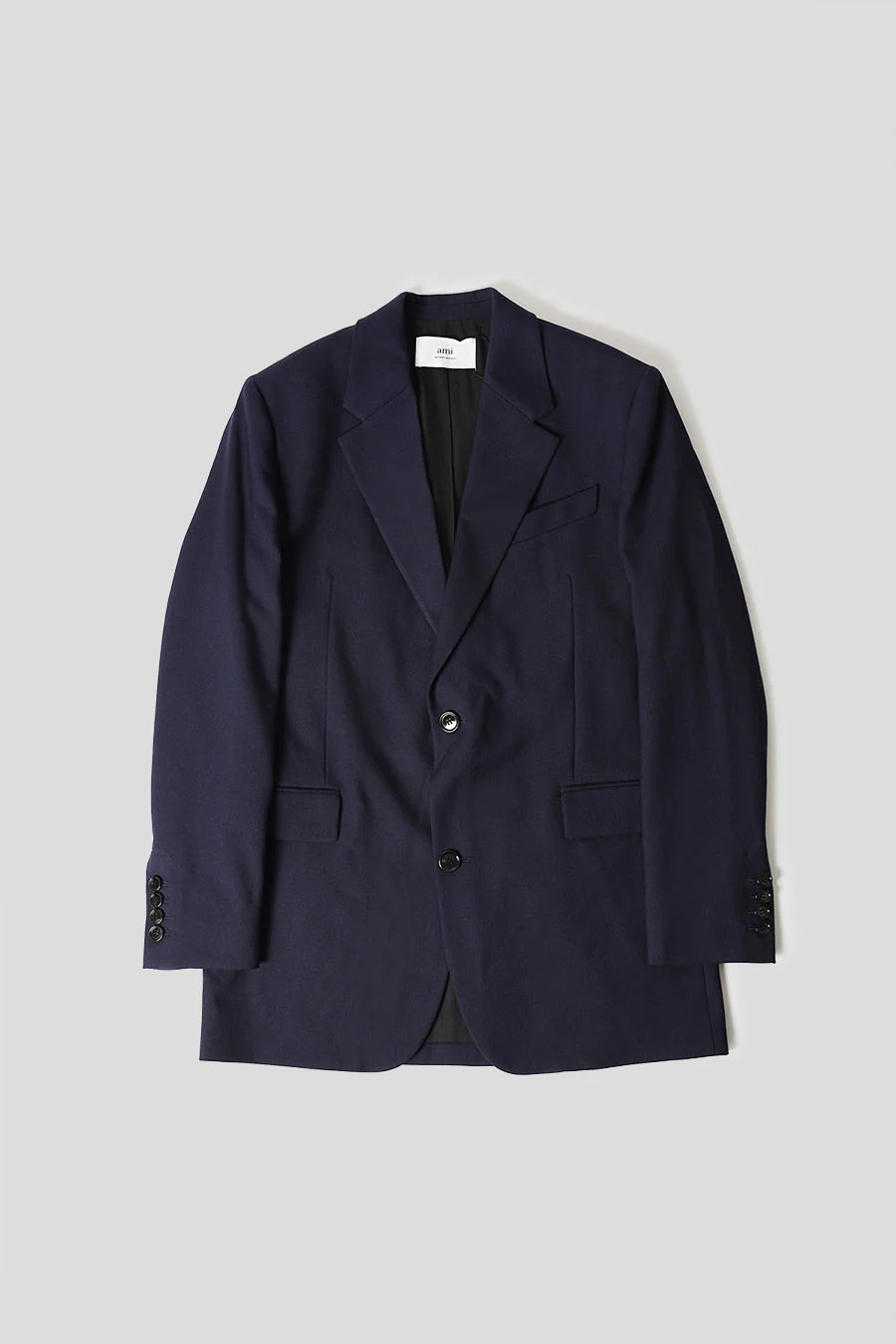 VESTE DEUX BOUTONS BLEU NUIT