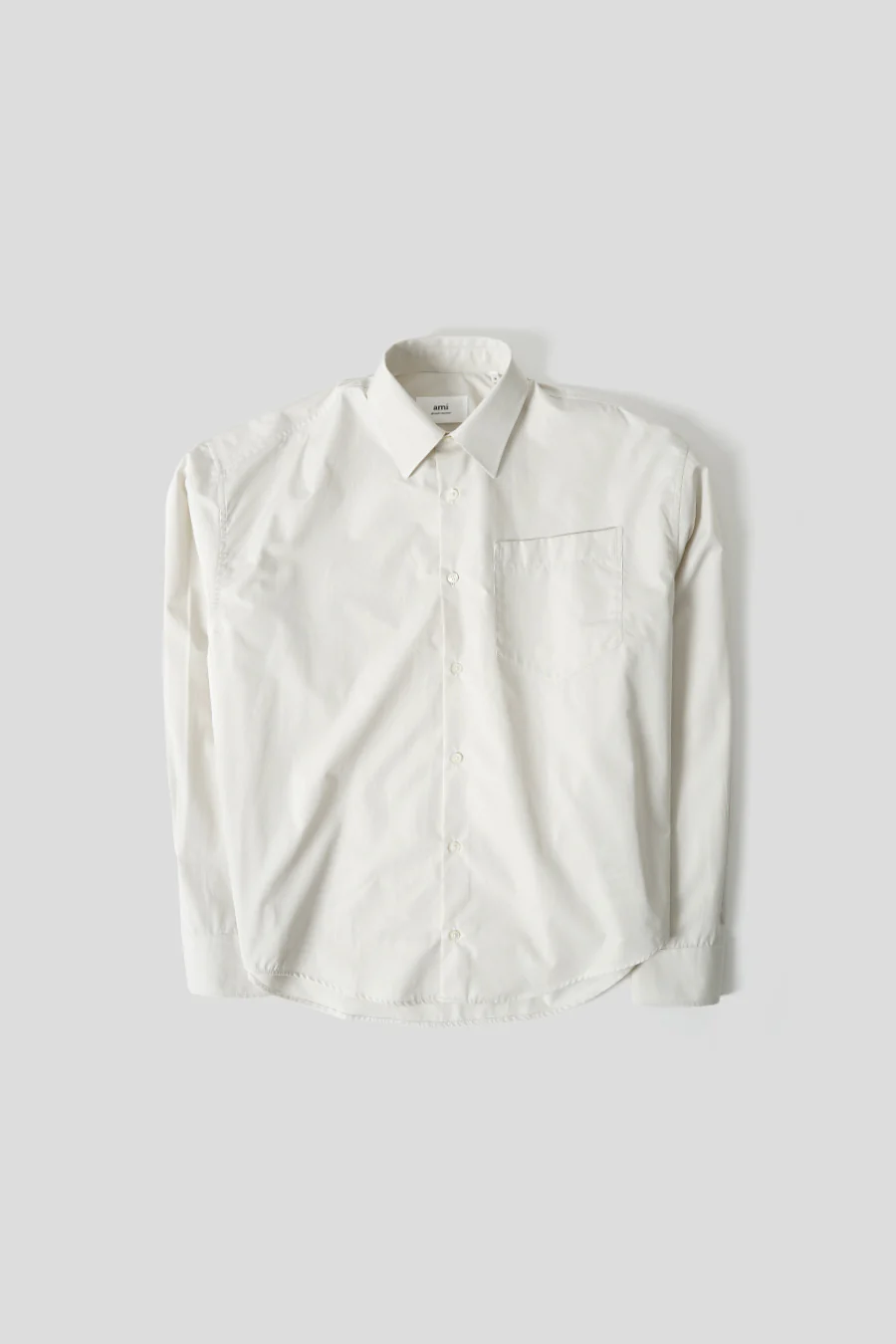CHEMISE BOXY FIT CRAIE
