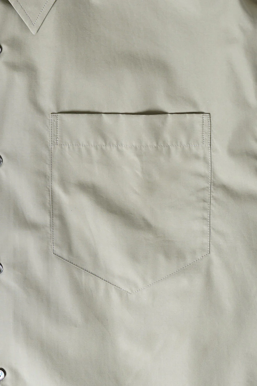 CHEMISE BOXY FIT SAUGE - Image 3