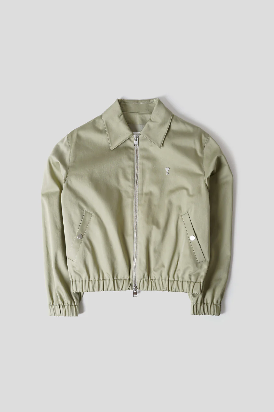 VESTE AMI DE COEUR ZIPPÉE SAUGE