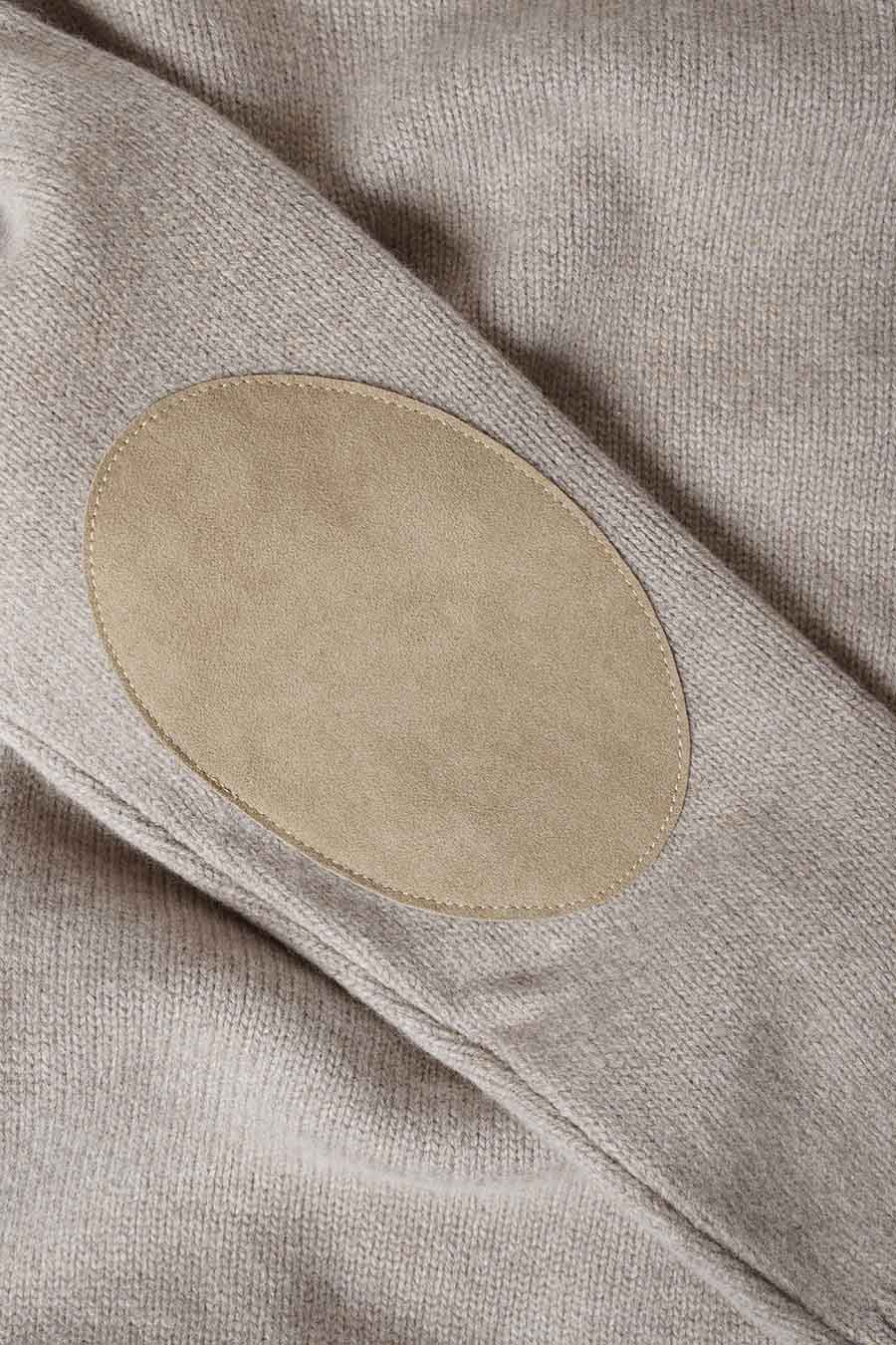 PULL COL CHEMINÉ TAUPE - Image 3