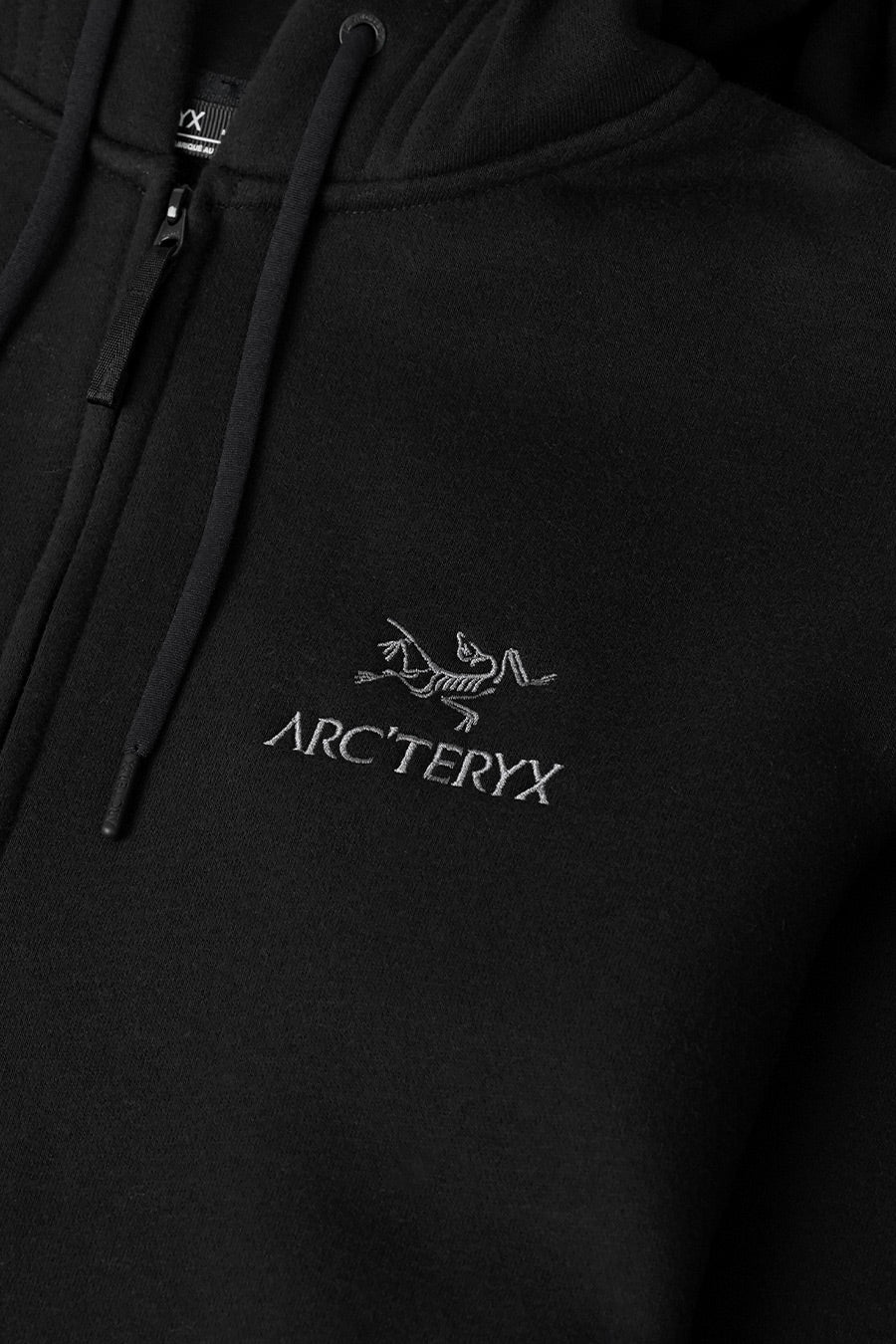 POLAIRE ZIP HOODY EMBLEME NOIRE - Image 2