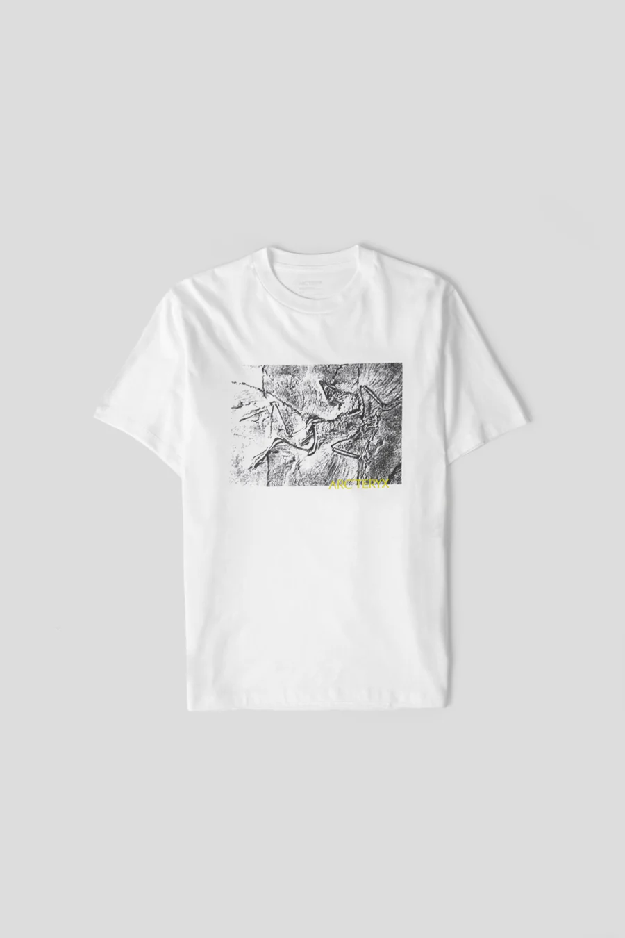 T-SHIRT KRAGG LITHOGRAPHICA BLANC