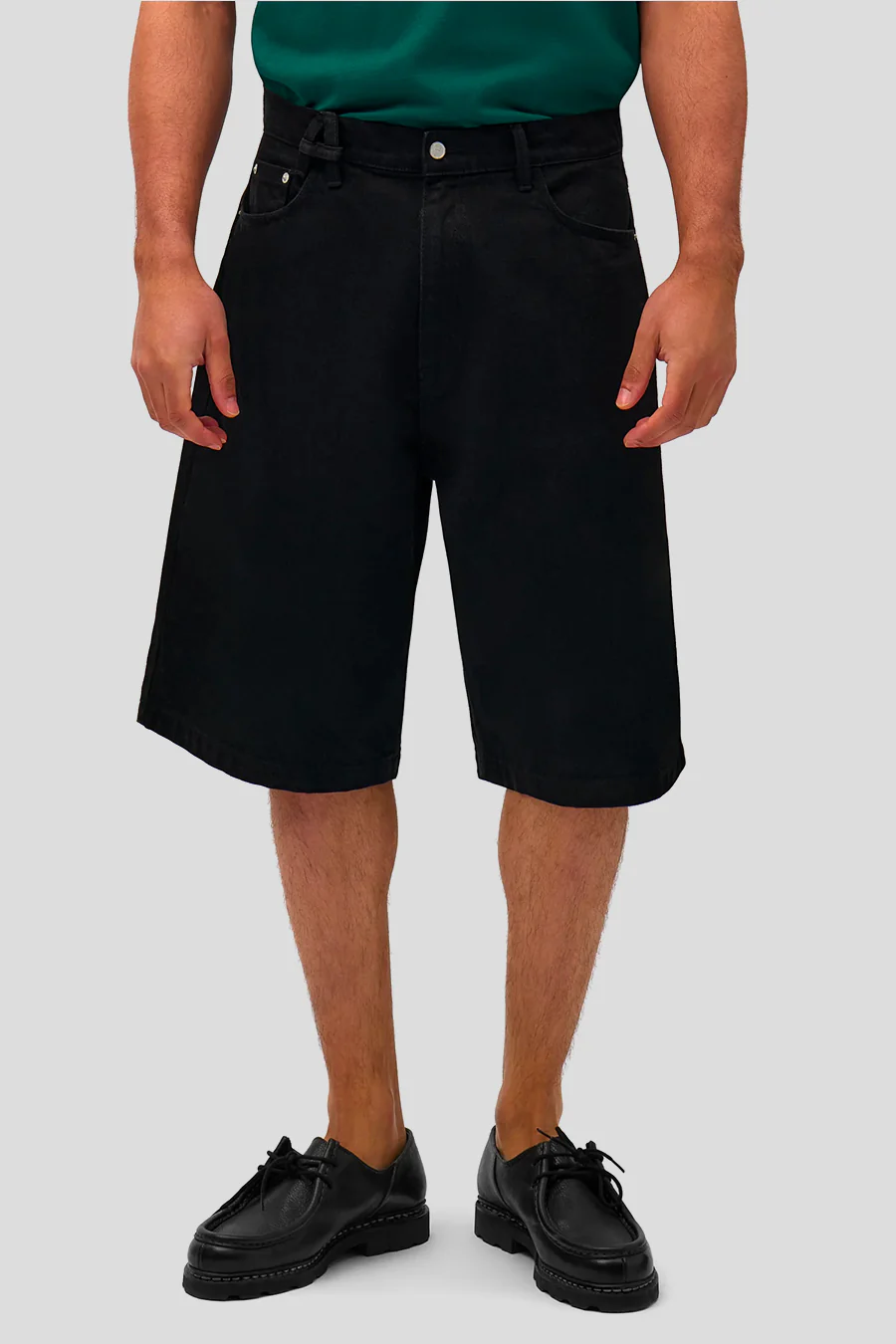 SHORT BELT DETAIL NOIR - Image 2