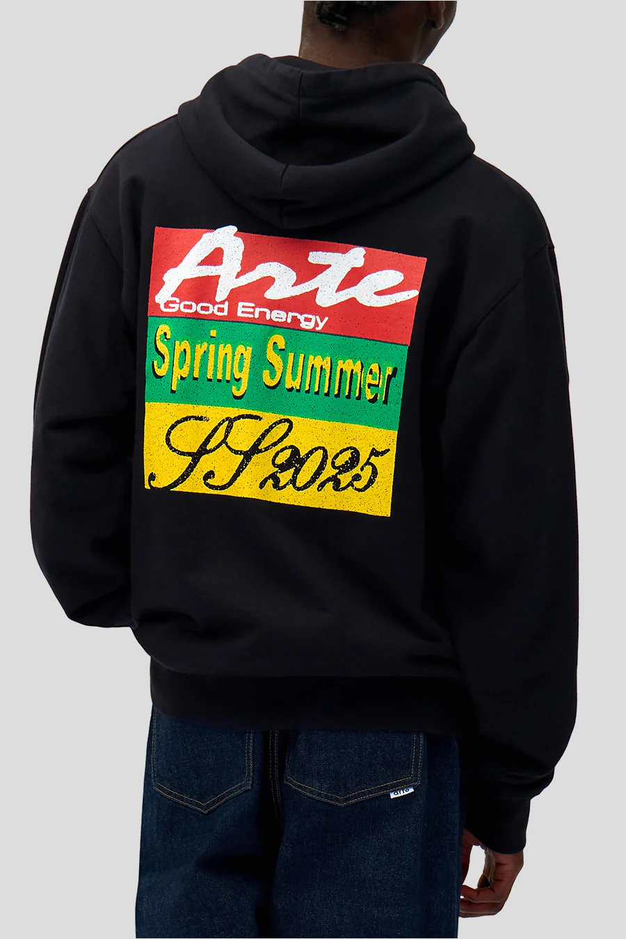 HOODIE ENERGY PRINT NOIR - Image 2