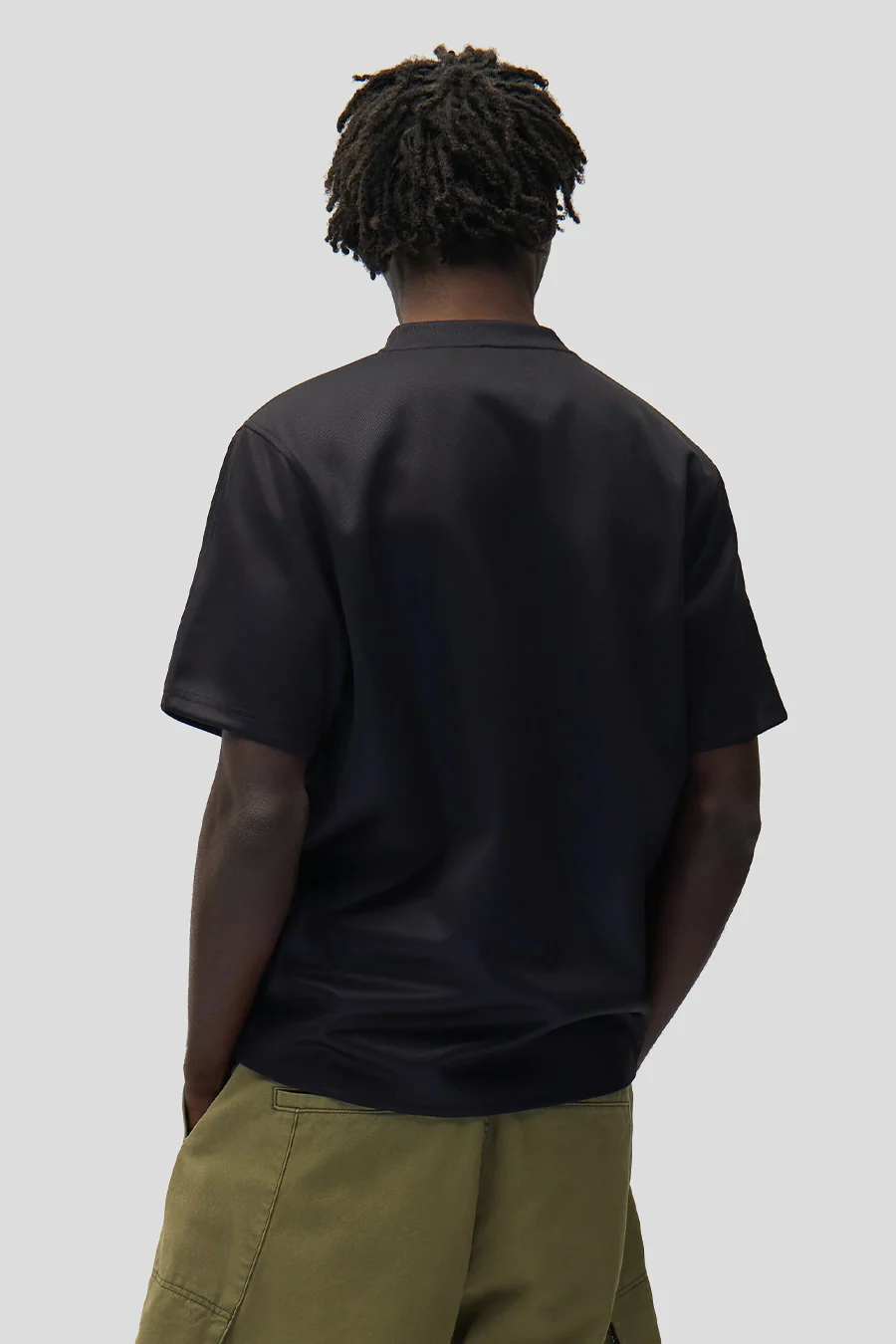 T-SHIRT FOOTBALL NOIR - Image 4