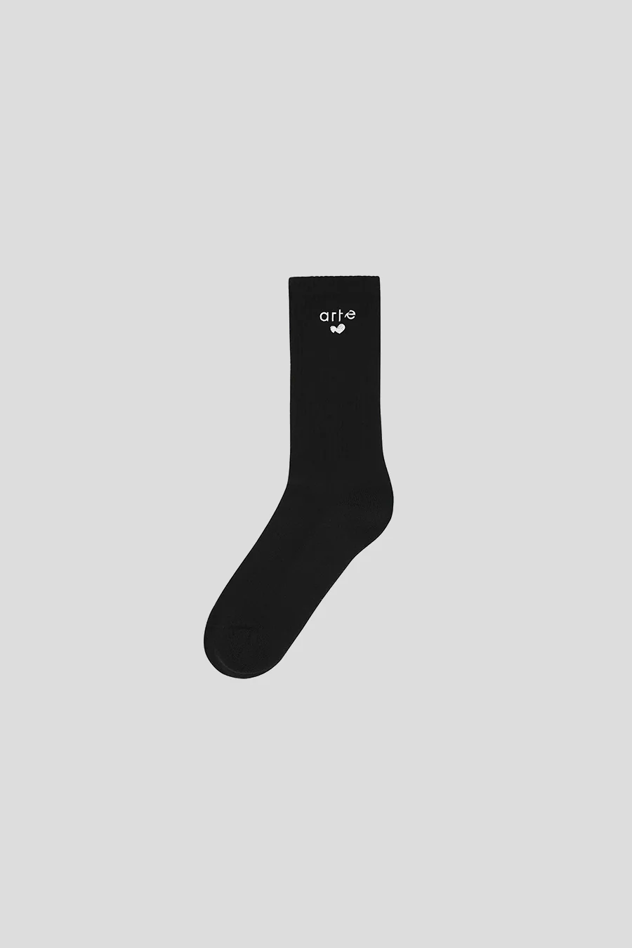 CHAUSSETTES HEART LOGO NOIRES