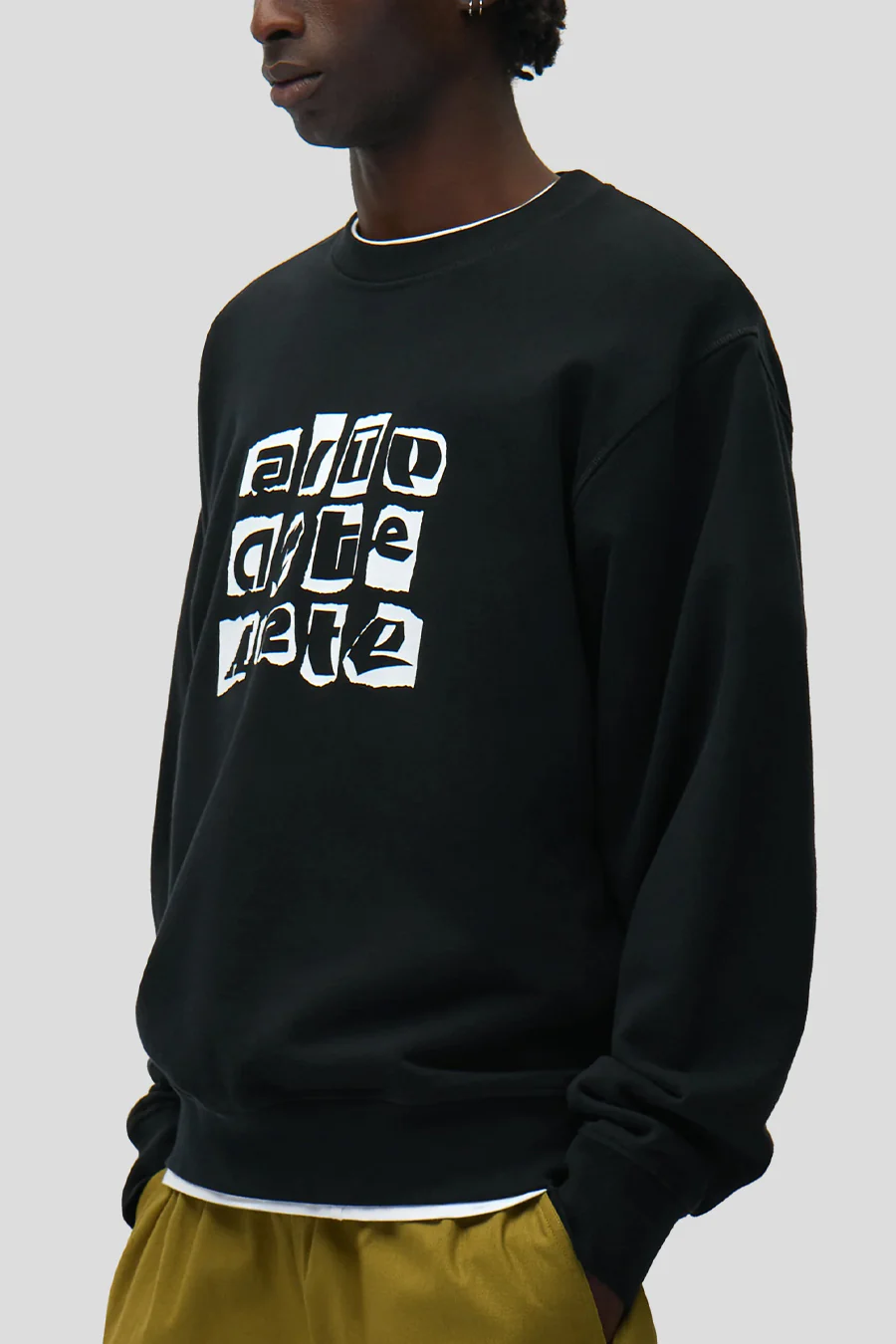 CREWNECK MULTI LOGO NOIR - Image 2
