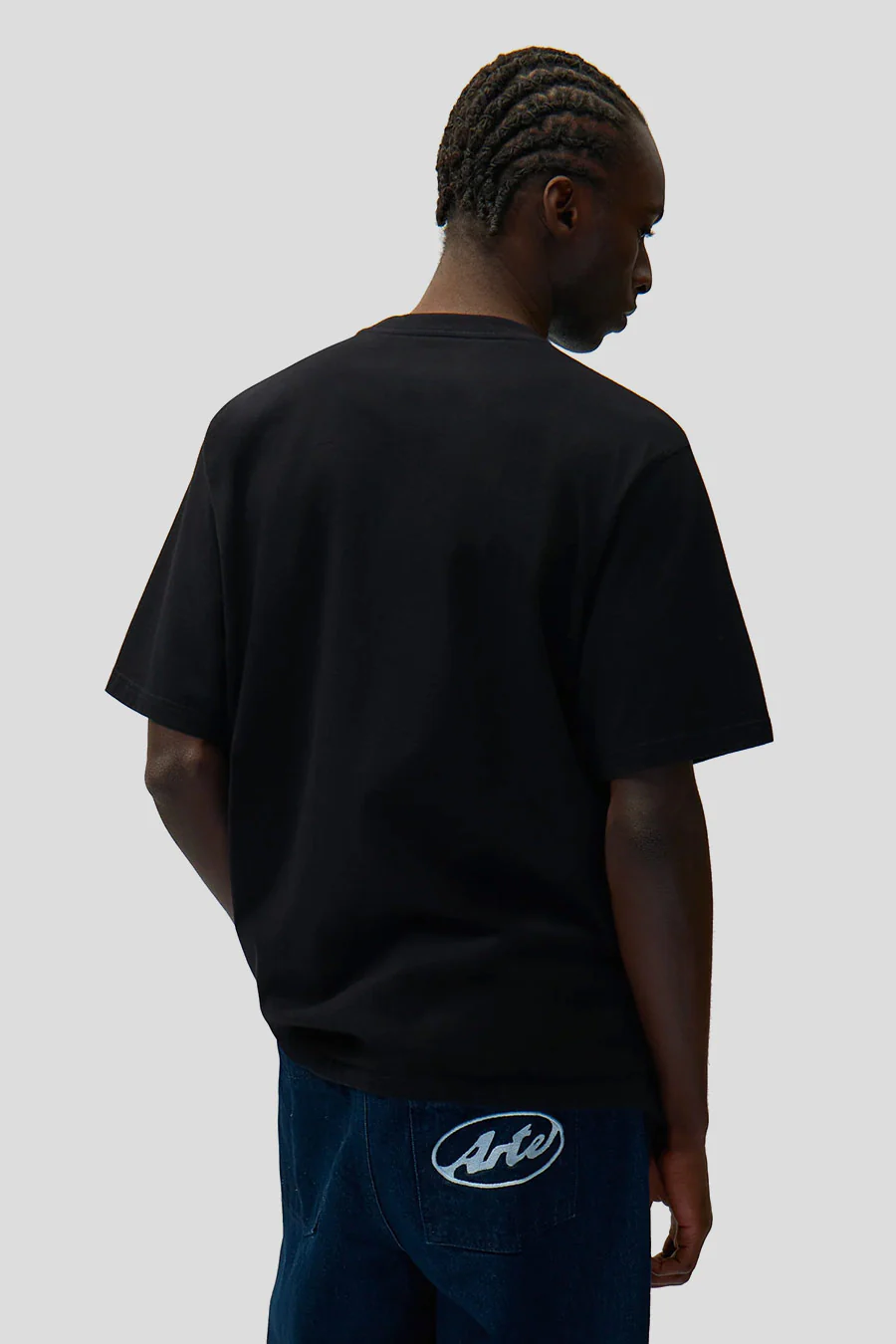 T-SHIRT SIDE LOGO NOIR - Image 3