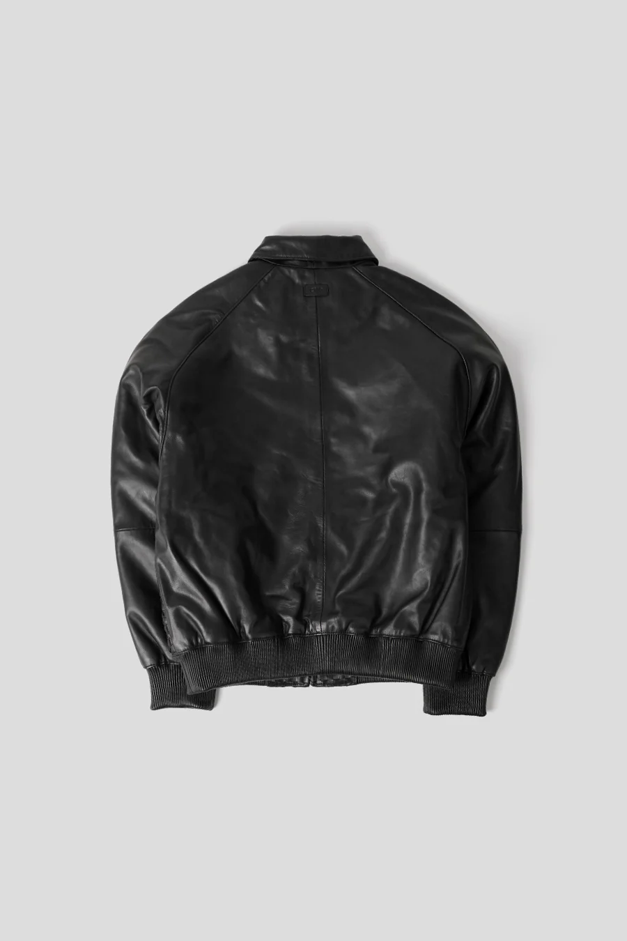 VESTE SQUARE LEATHER NOIRE - Image 5