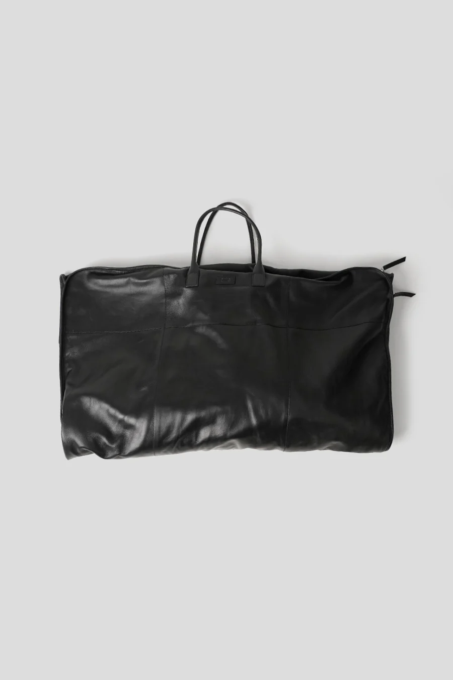 VESTE SQUARE LEATHER NOIRE - Image 7