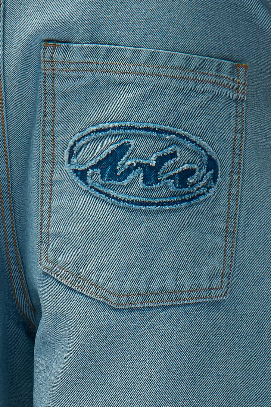 SHORT INSIDE OUT DENIM BLEACH - Image 4