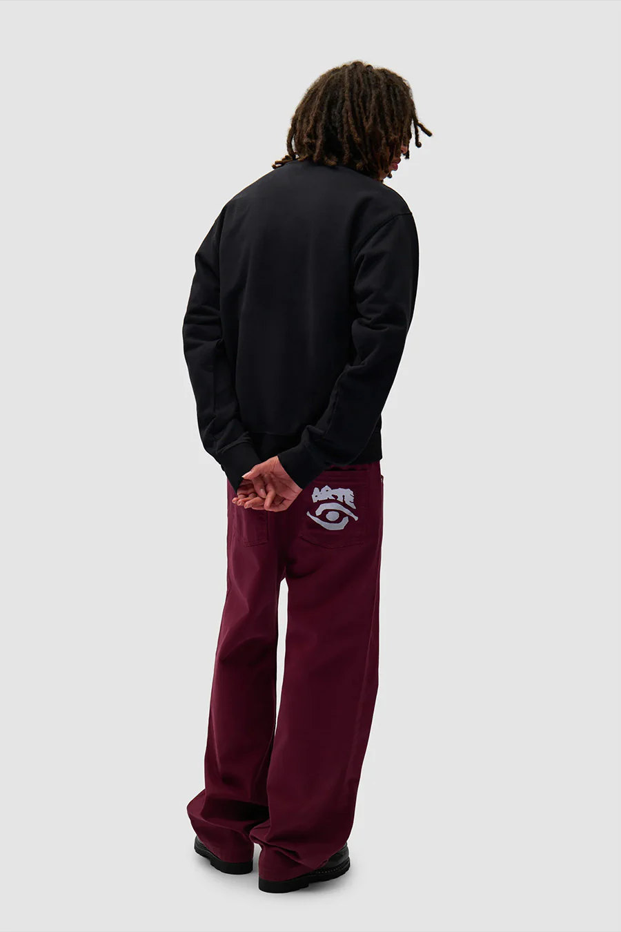CREWNECK EYE FRONT NOIR - Image 3