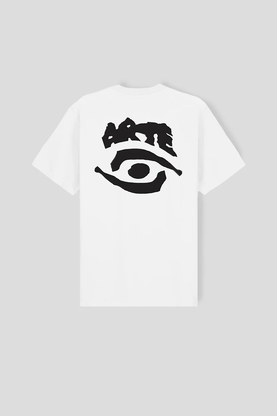 T-SHIRT EYE PRINT BLANC