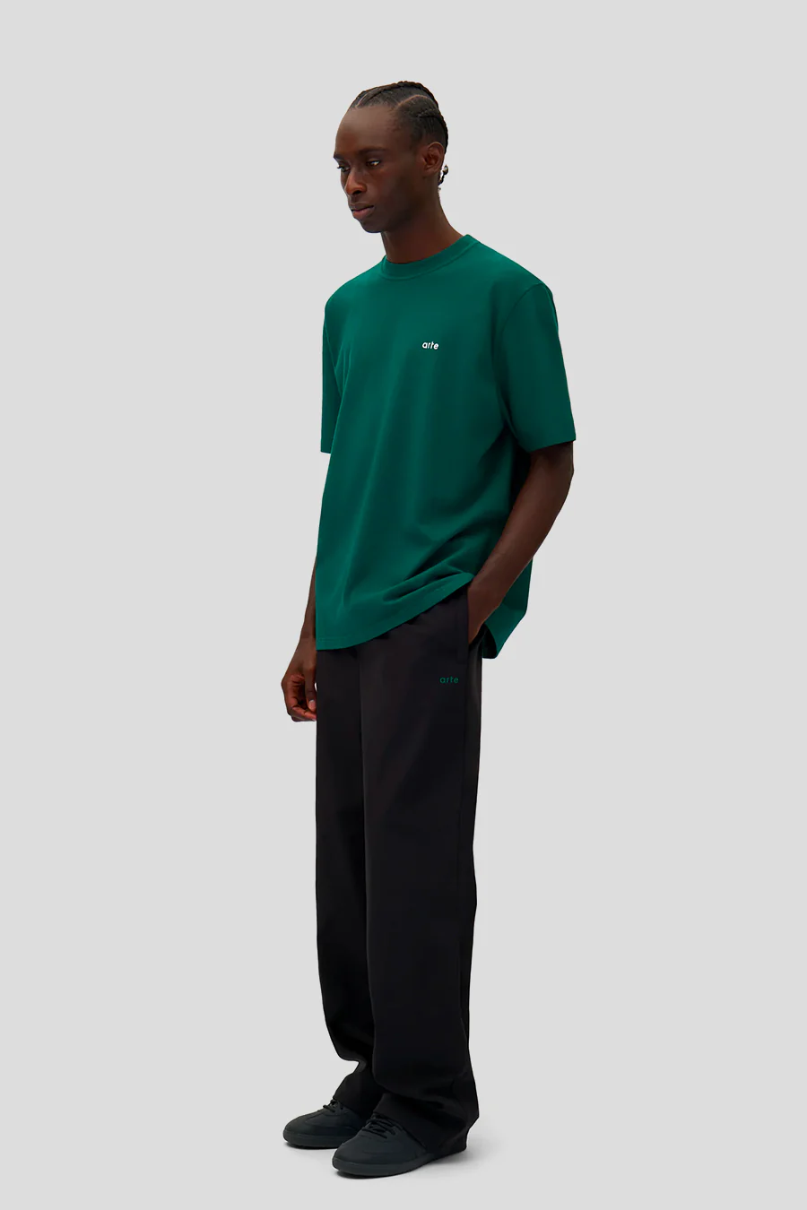 T-SHIRT BIG SPIRAL PRINT VERT - Image 4