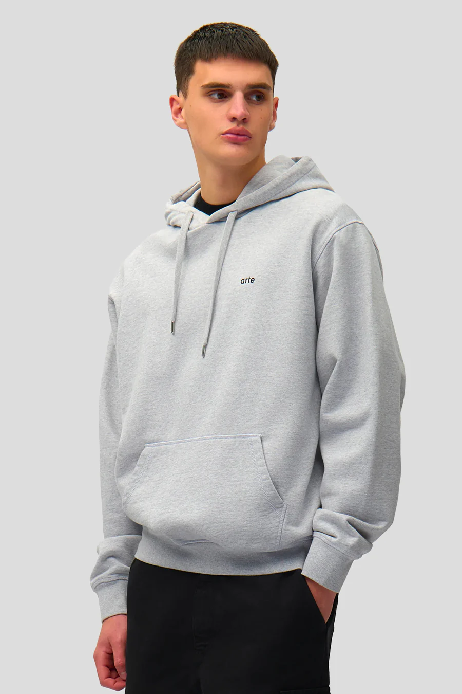 HOODIE BACK POSTER GRIS