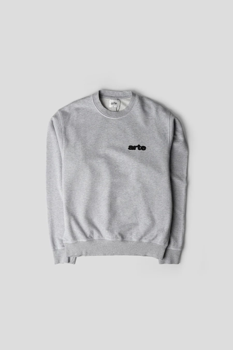 SWEAT-SHIRT BLUR FLOWER GRIS