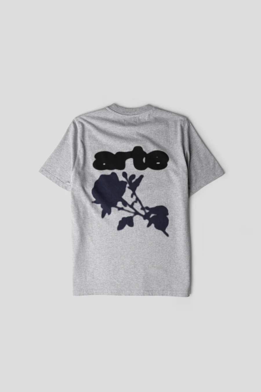 T-SHIRT BLUR FLOWER GRIS - Image 3
