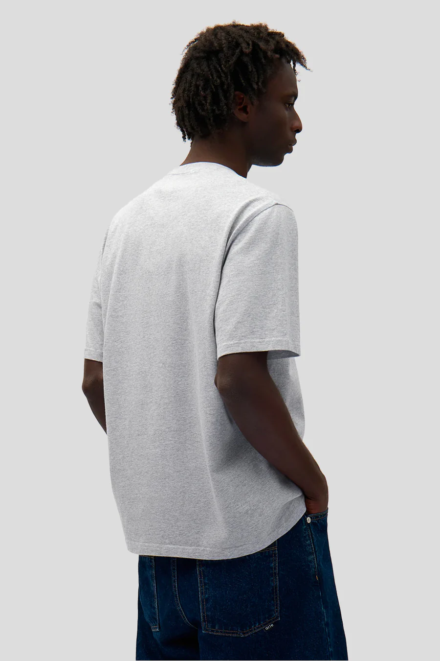 T-SHIRT DUO PRINT LOGO GRIS - Image 4