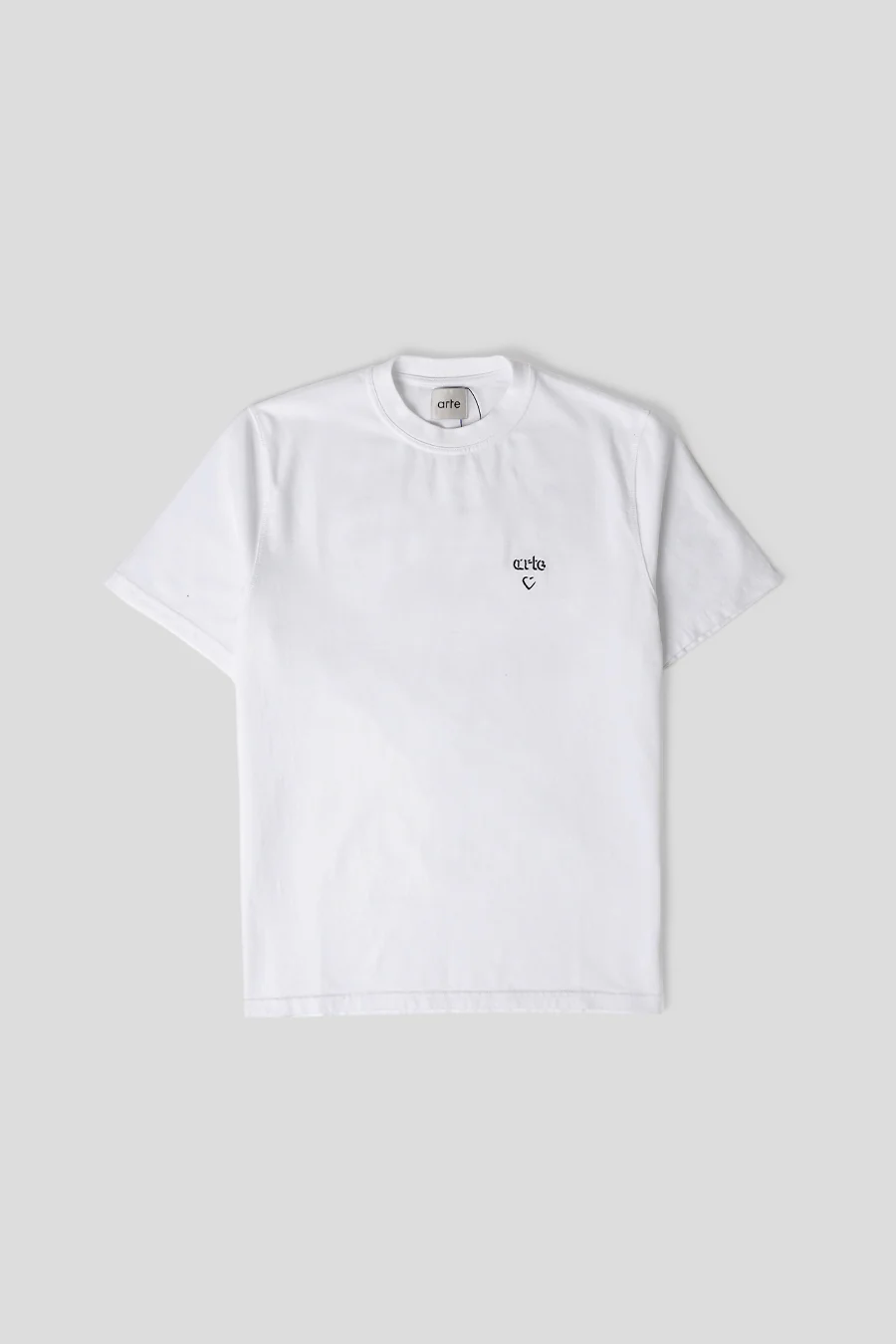 T-SHIRT HEART BLANC