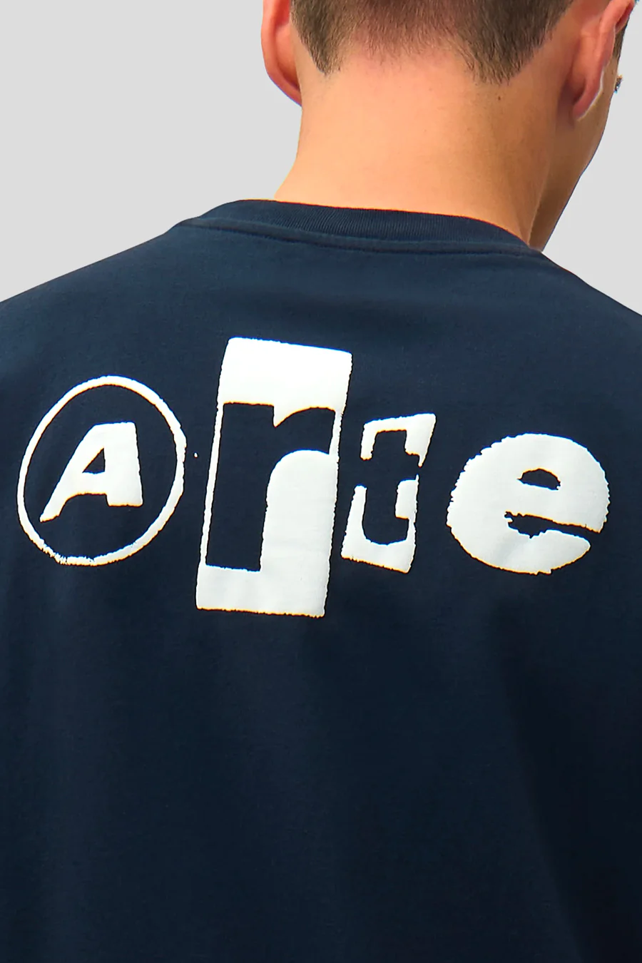 T-SHIRT BACK COLLAGE BLEU MARINE - Image 2