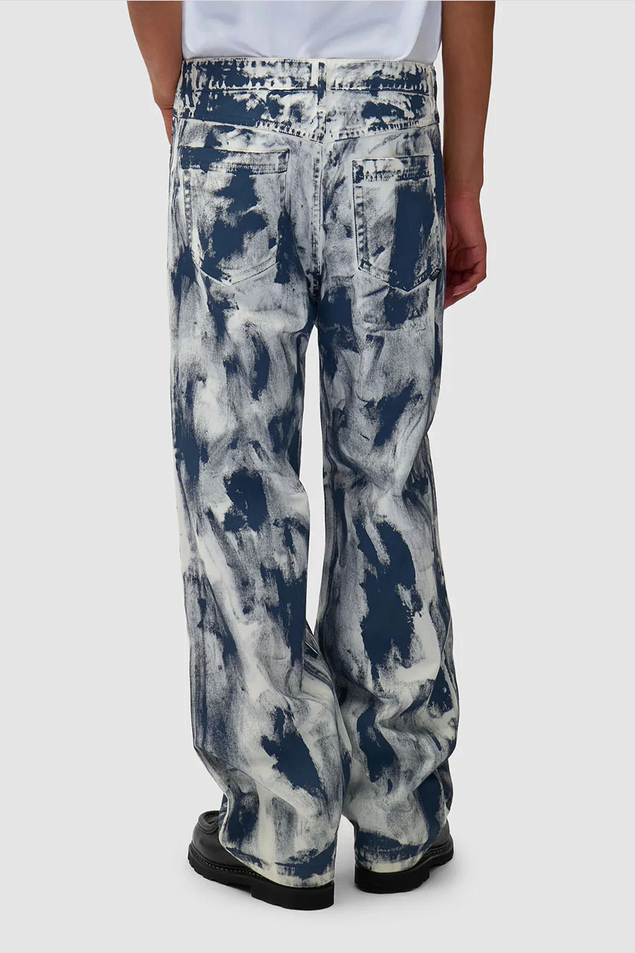 PANTALON PEINTURE BLANC - Image 4