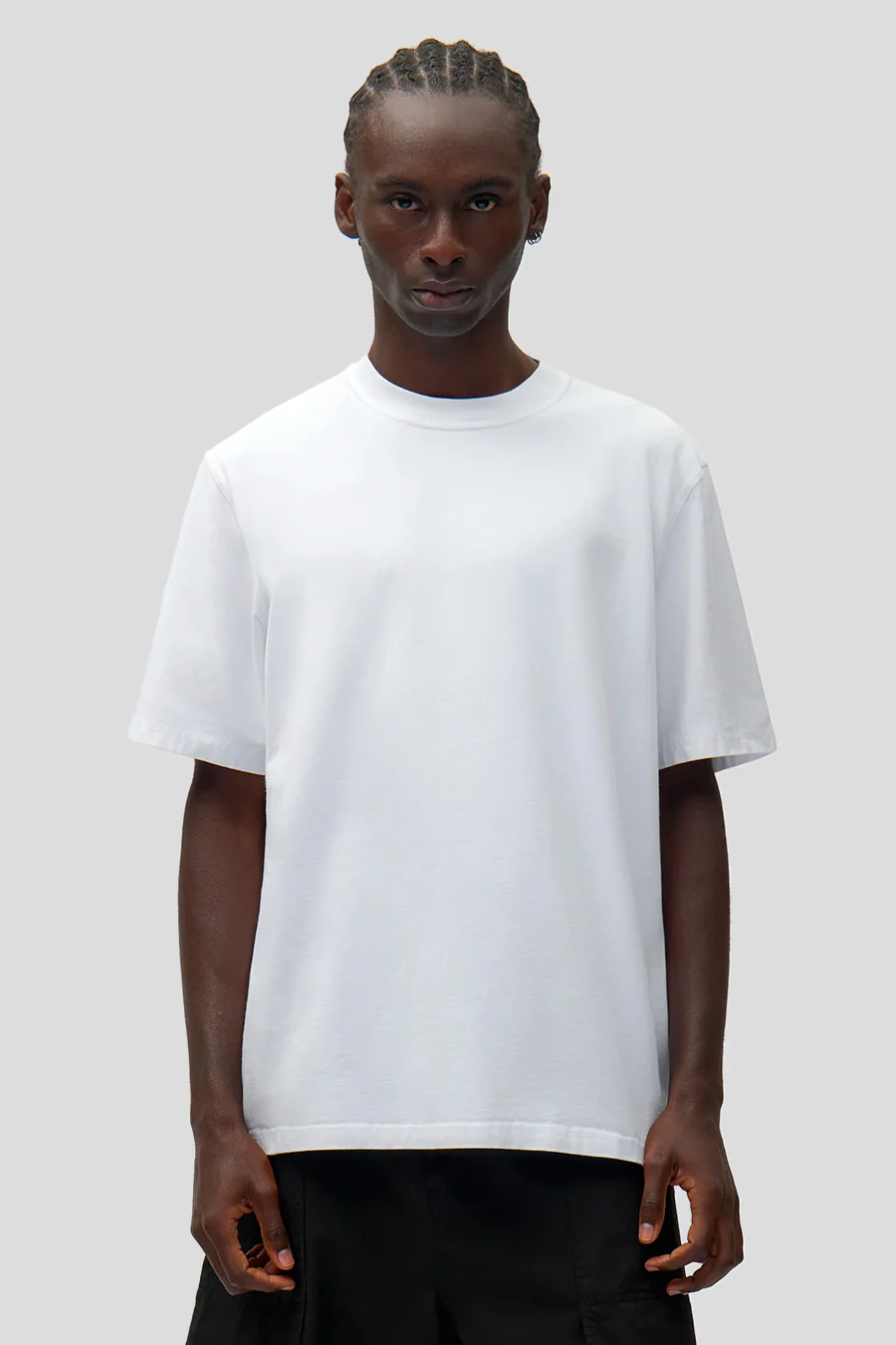 T-SHIRT BACK COLLAGE BLANC