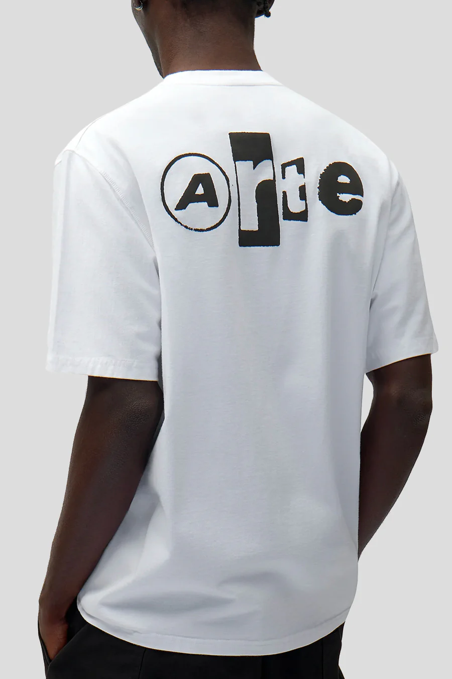 T-SHIRT BACK COLLAGE BLANC - Image 2