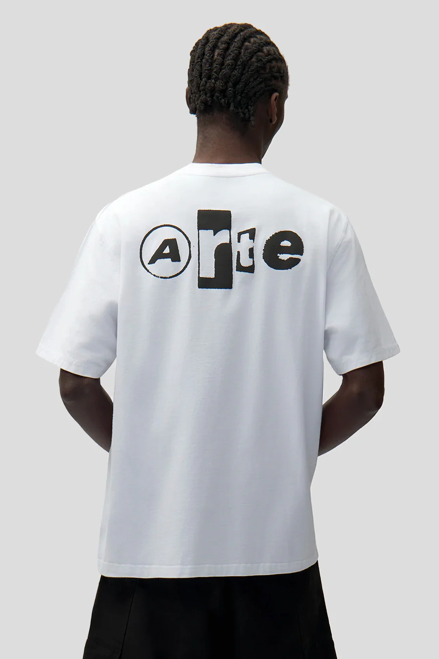 T-SHIRT BACK COLLAGE BLANC - Image 3