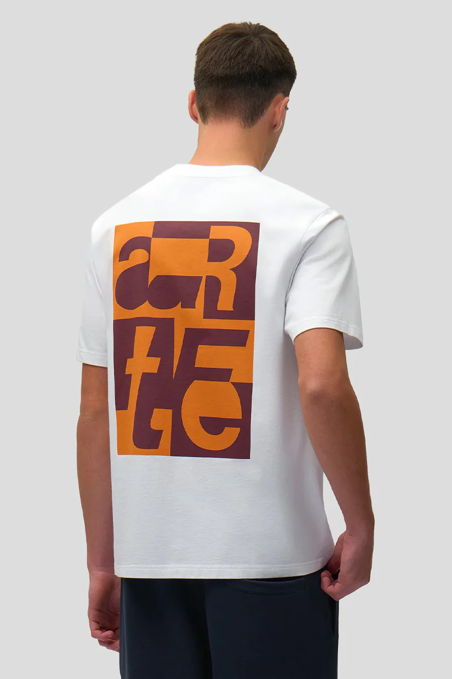 T-SHIRT BACK GRAPHIC BLANC - Image 3