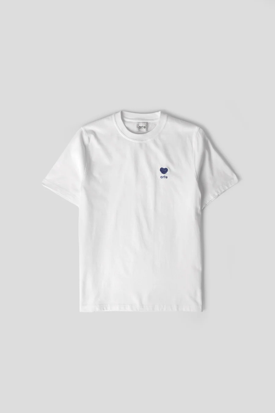 HEART LOGO T-SHIRT BLANC