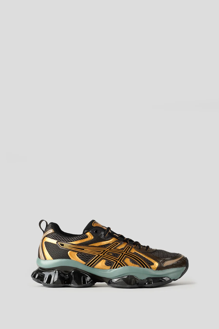 SNEAKERS GEL QUANTUM KINETIC DARK SEPIA ET BLACK