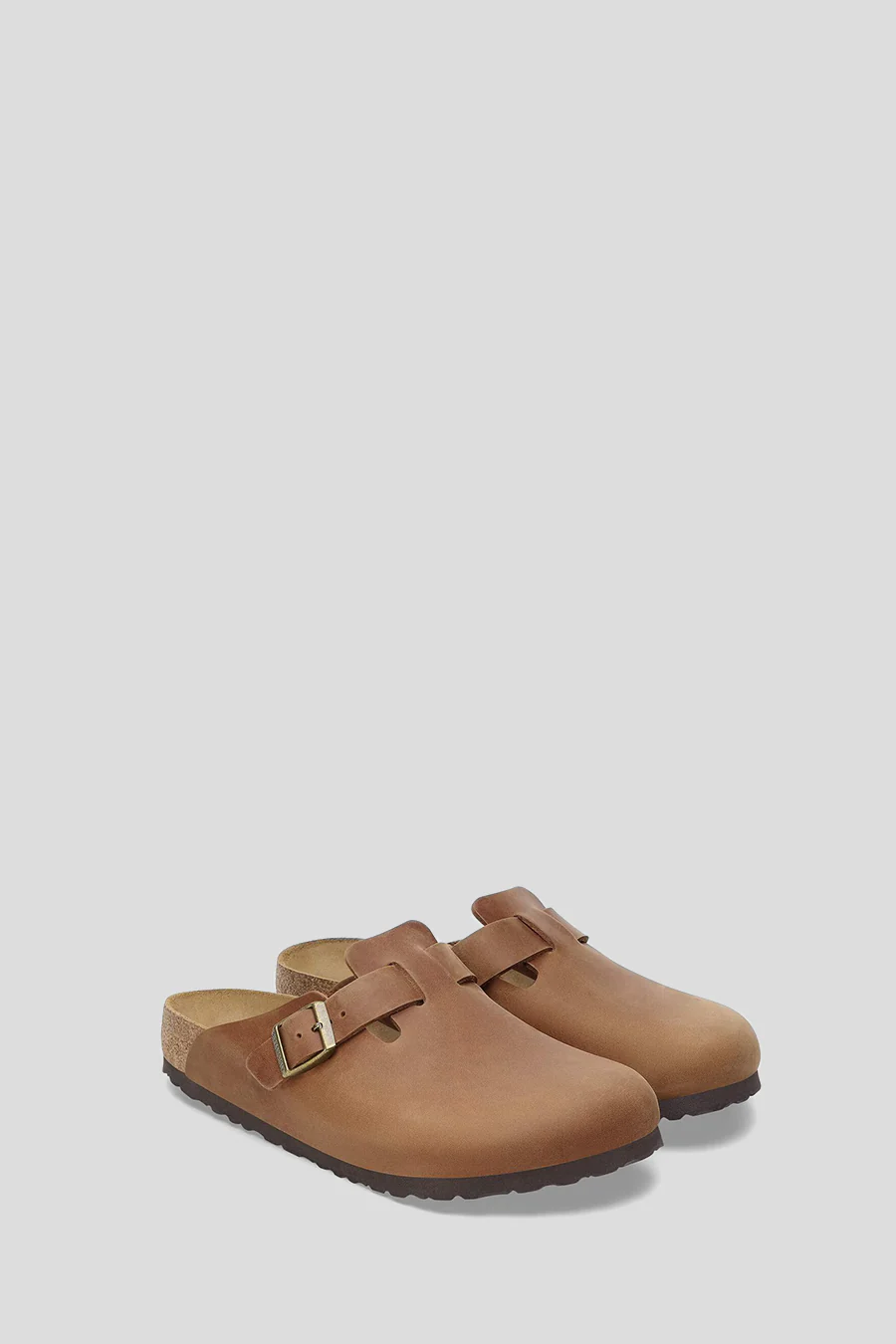 SANDALE BOSTON CUIR HUILÉ COGNAC - Image 2
