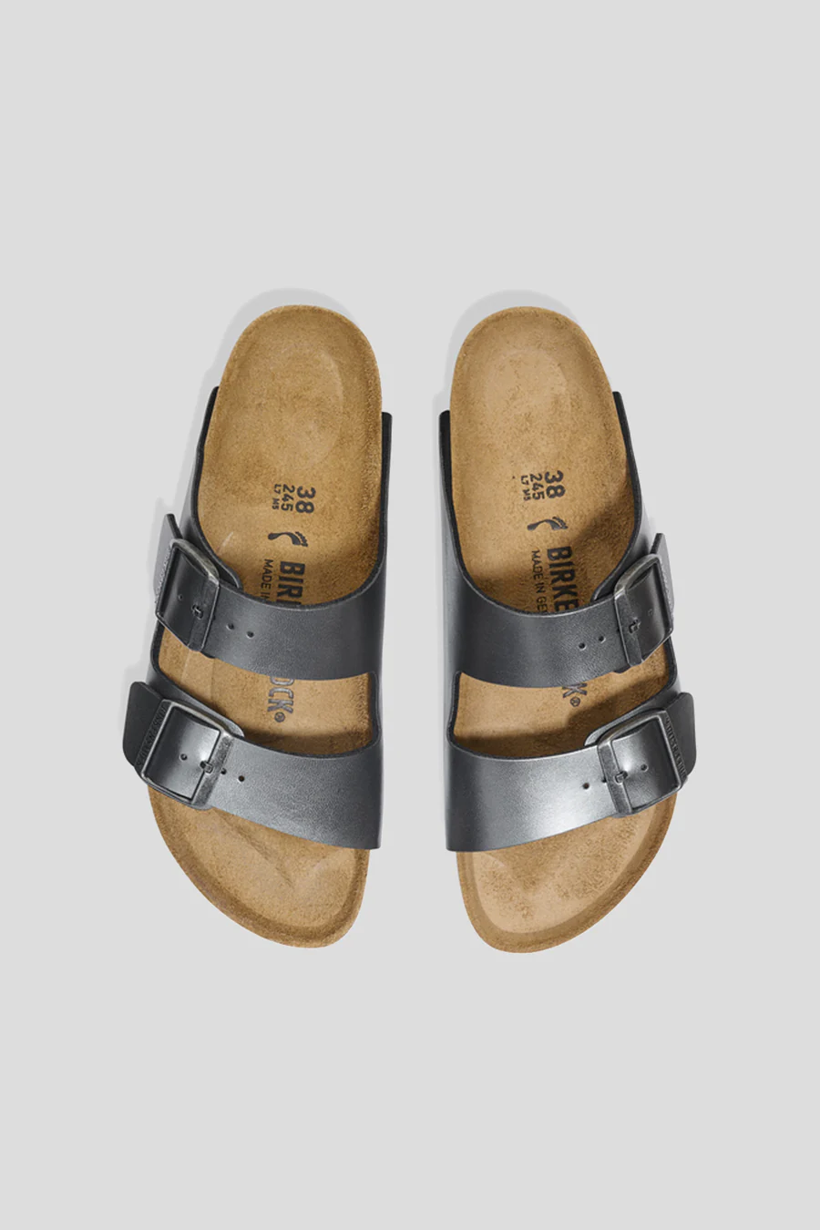 SANDALES ARIZONA BS BF WOMEN METTALIC BLACK - Image 3