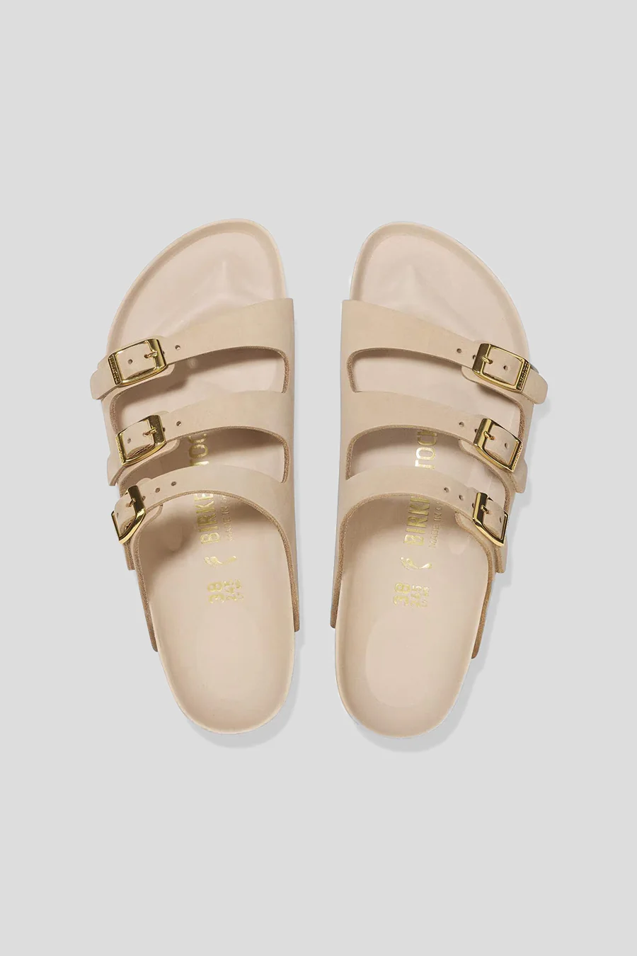 SANDALE FLORIDA FRESH CUIR NUBUCK SANDCASTLE - Image 3