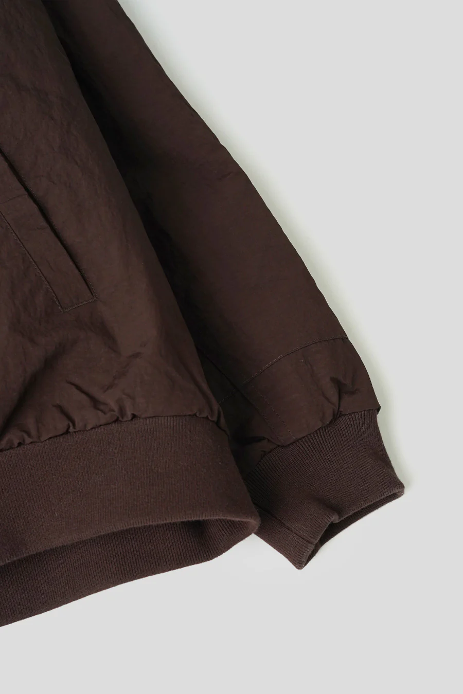 VESTE HOODED FLIGHT CHOCOLAT - Image 2