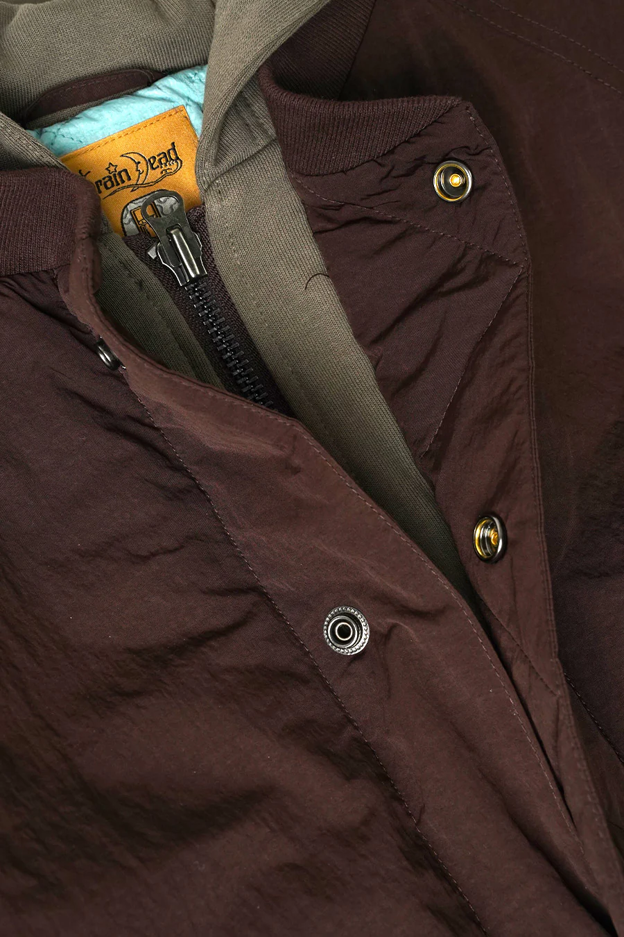 VESTE HOODED FLIGHT CHOCOLAT - Image 3