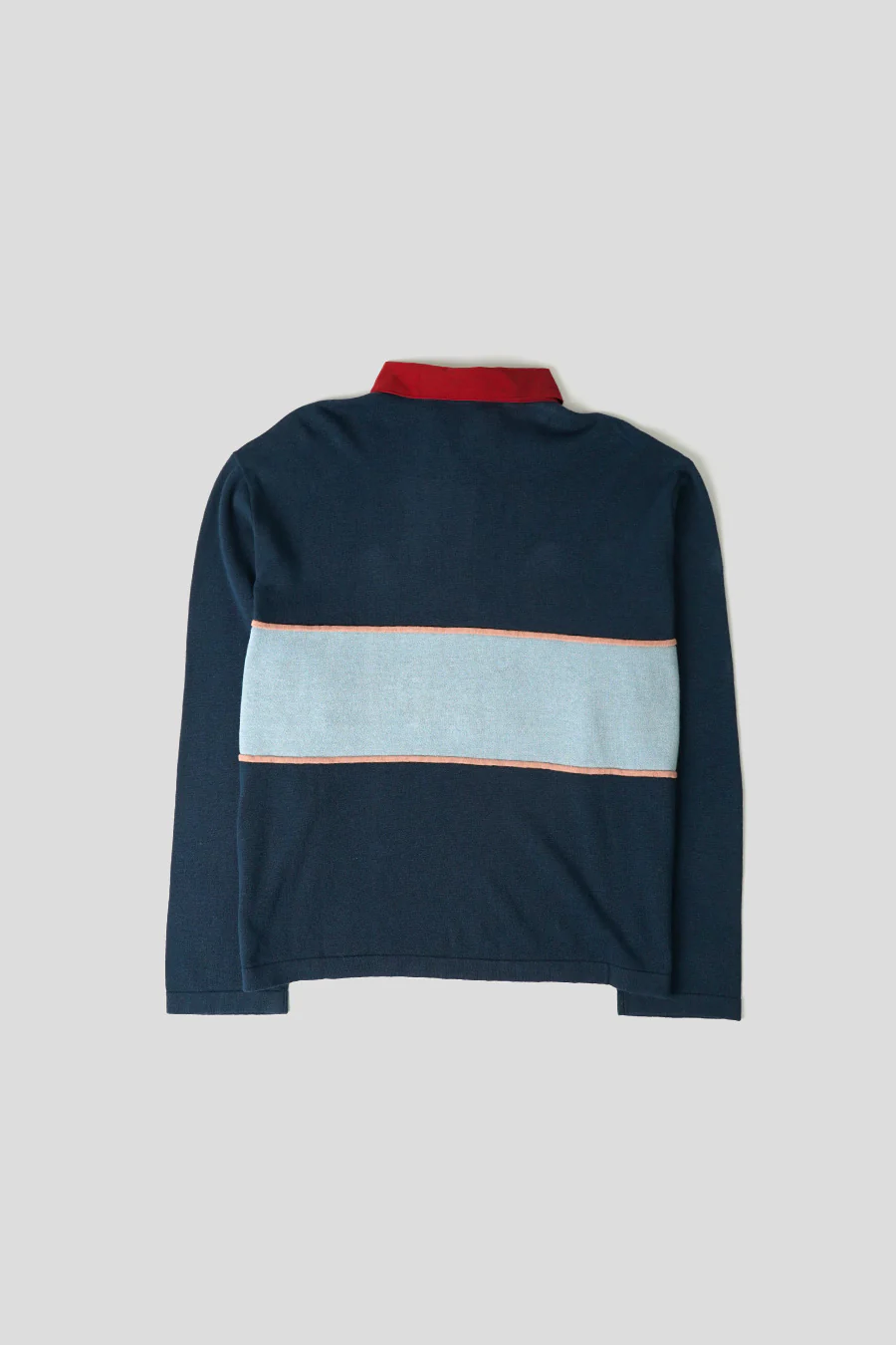 PULL LIFTED STRIPE BLEU MARINE - Image 4