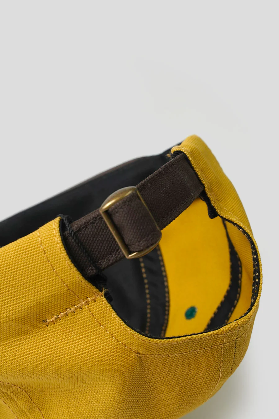 CASQUETTE CALIFORNIA DESIGNS LONG BRIM JAUNE ET MARRON - Image 4