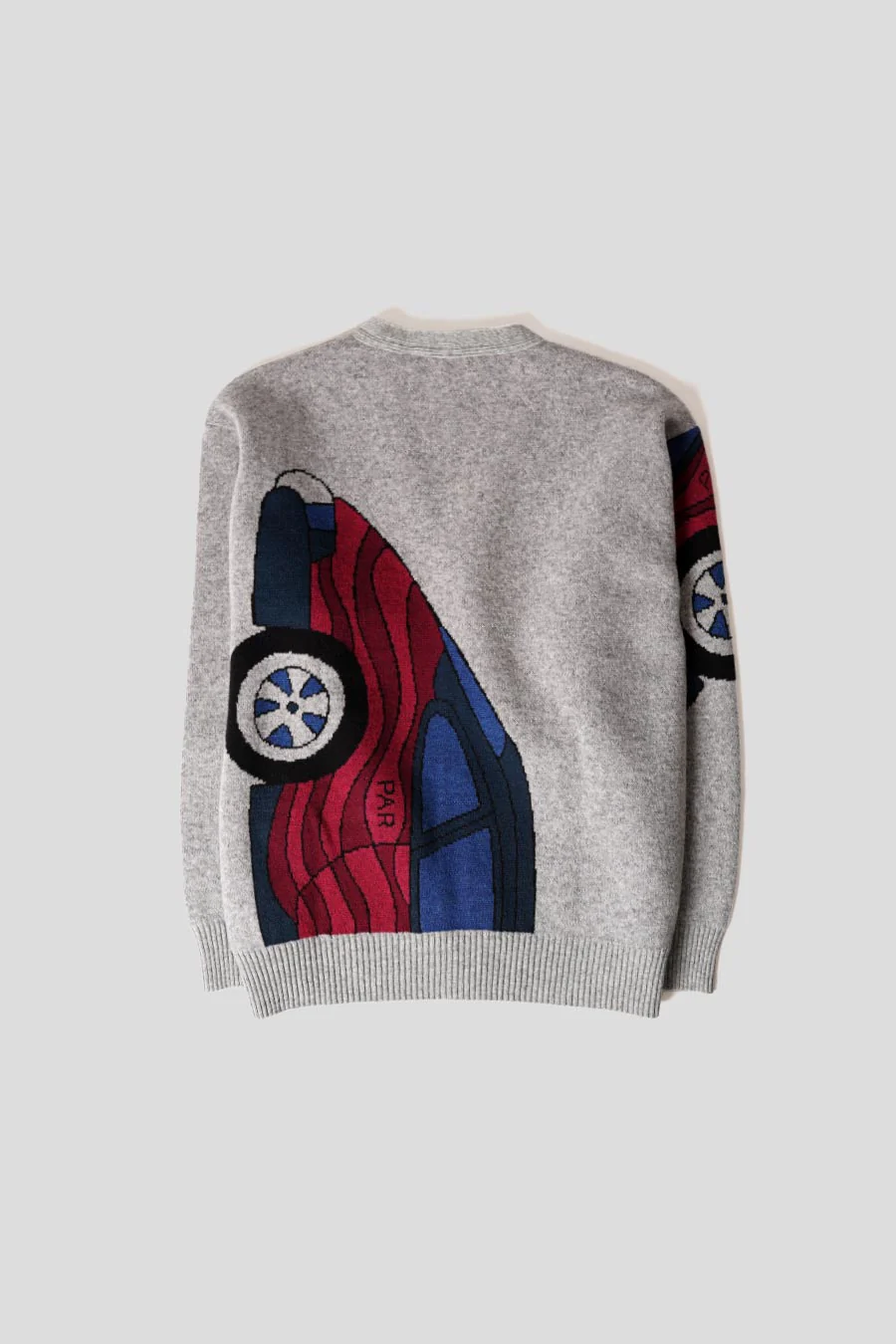 CARDIGAN TRICOTÉ NO PARKING GRIS - Image 3