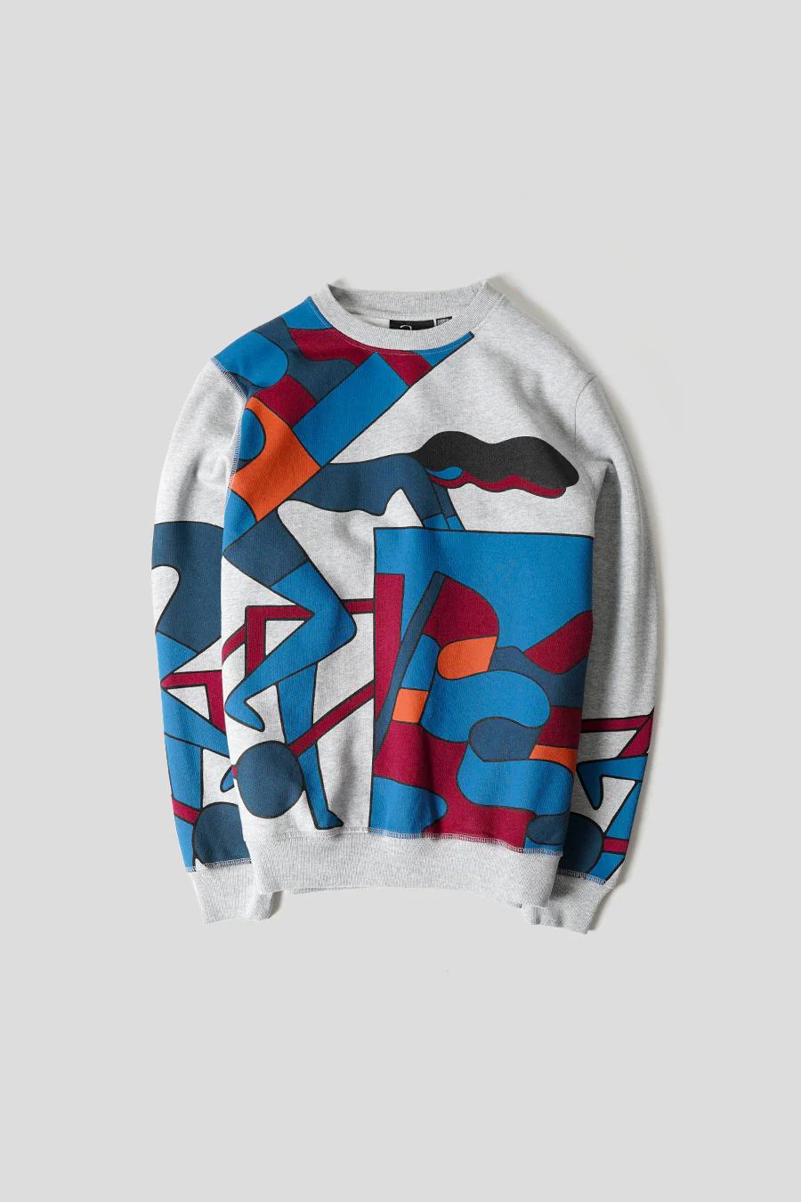 SWEAT-SHIRT ETAPE 17 GRIS CHINÉ