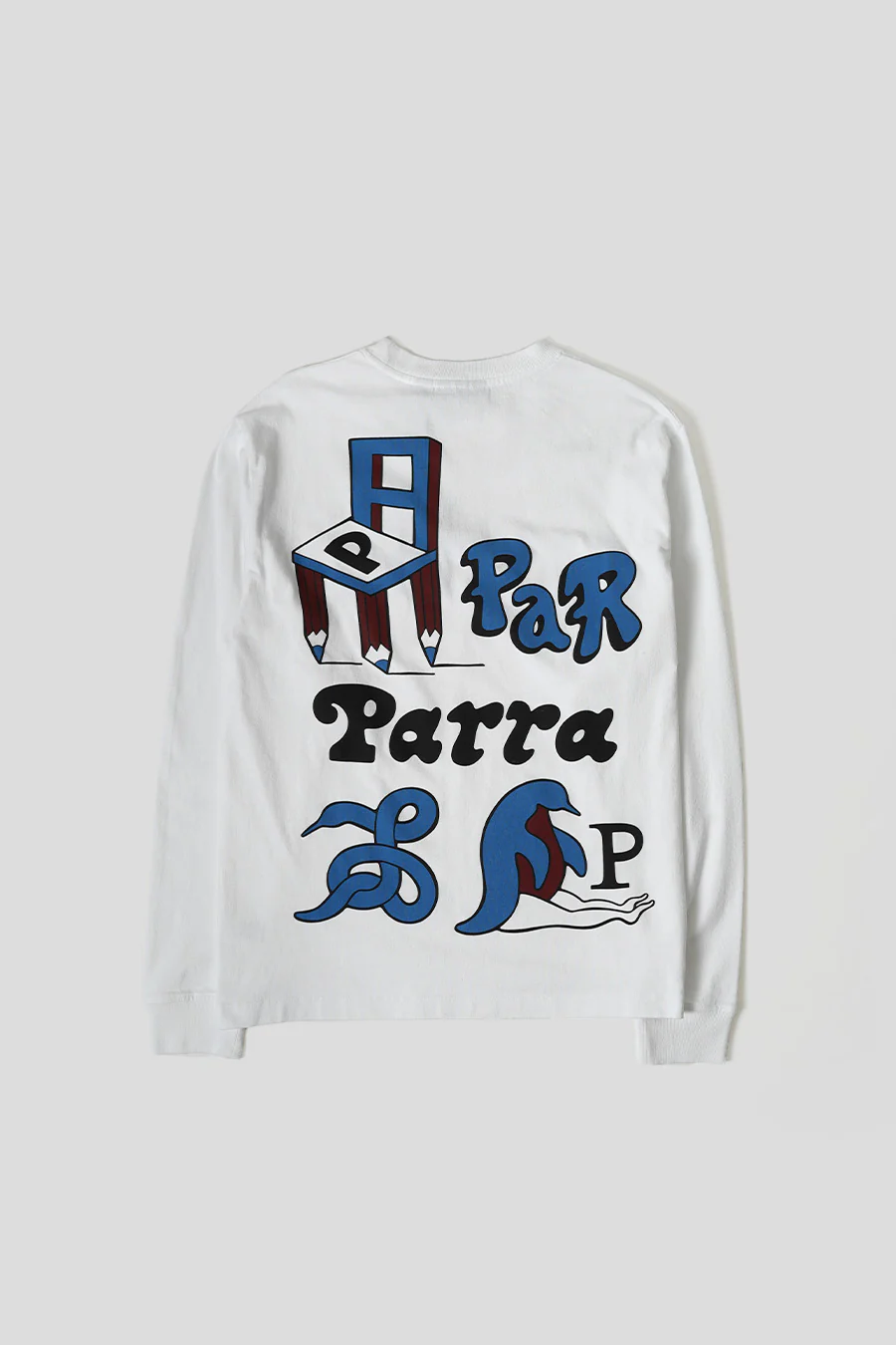 T-SHIRT CHAIR PENCIL LONG SLEEVE WHITE - Image 4
