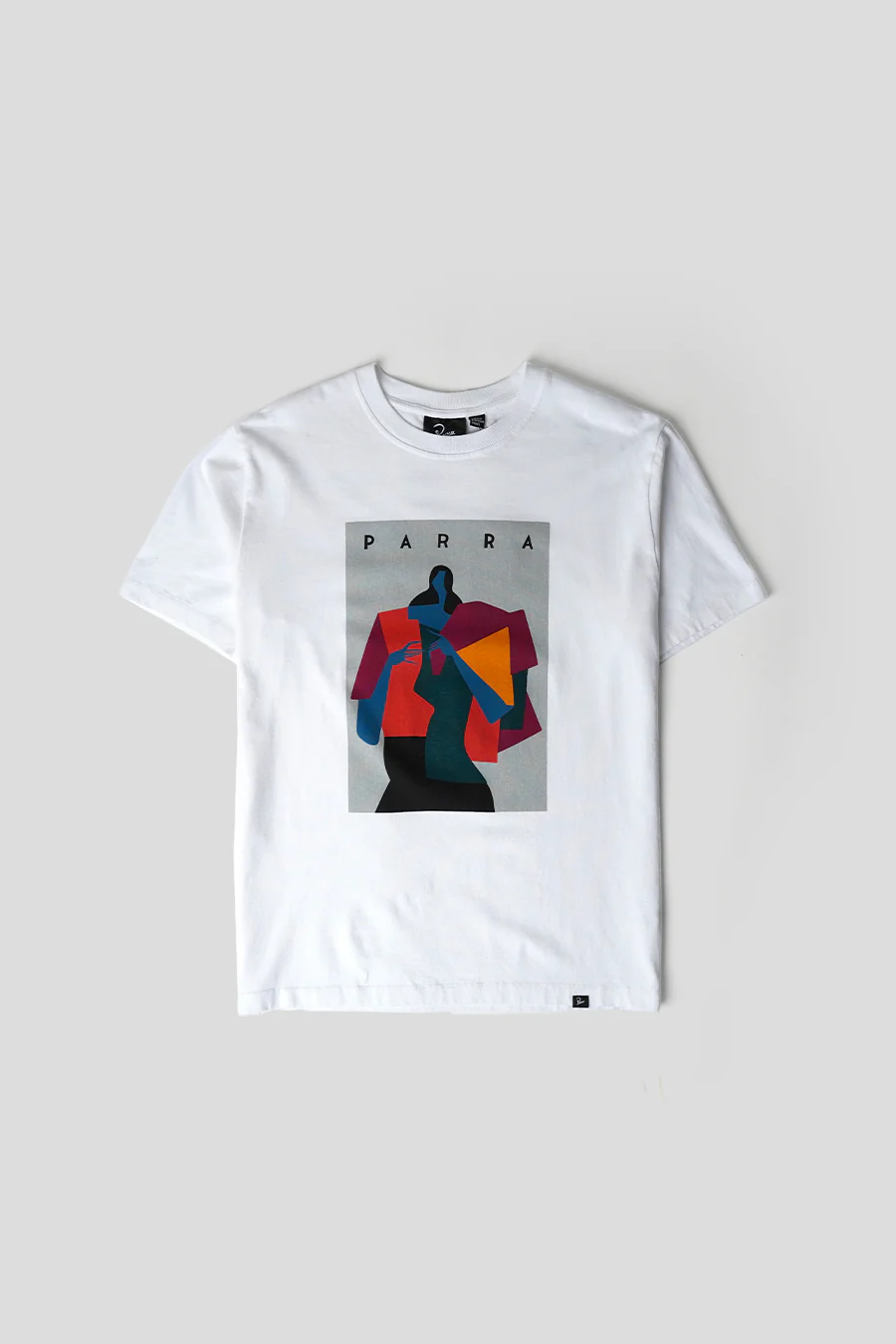 T-SHIRT HORSES BLANC