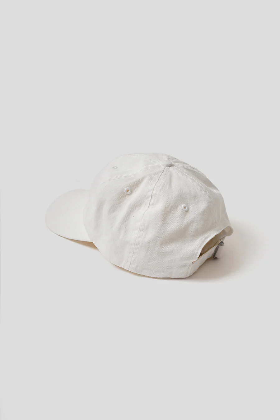 CASQUETTE SCRIPT LOGO 6 PANEL BLANCHE - Image 2