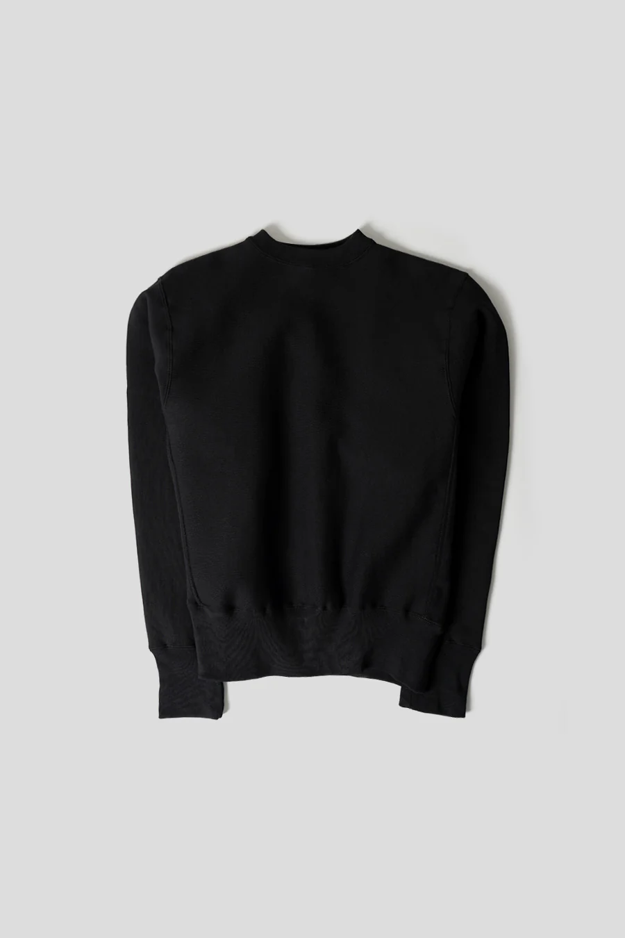 CREWNECK CROSS-KNIT NOIR