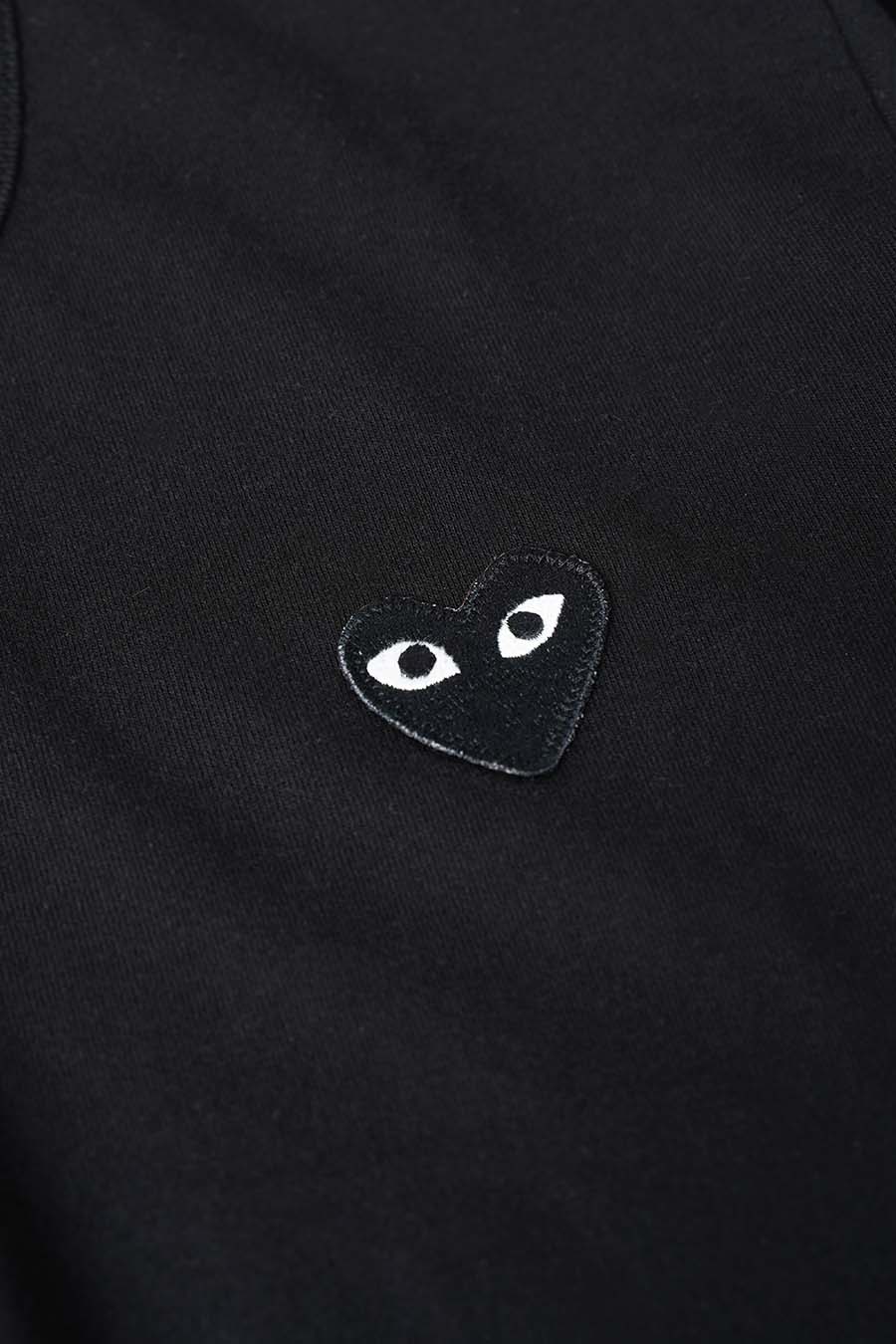 T-SHIRT NOIR COEUR NOIR - Image 3