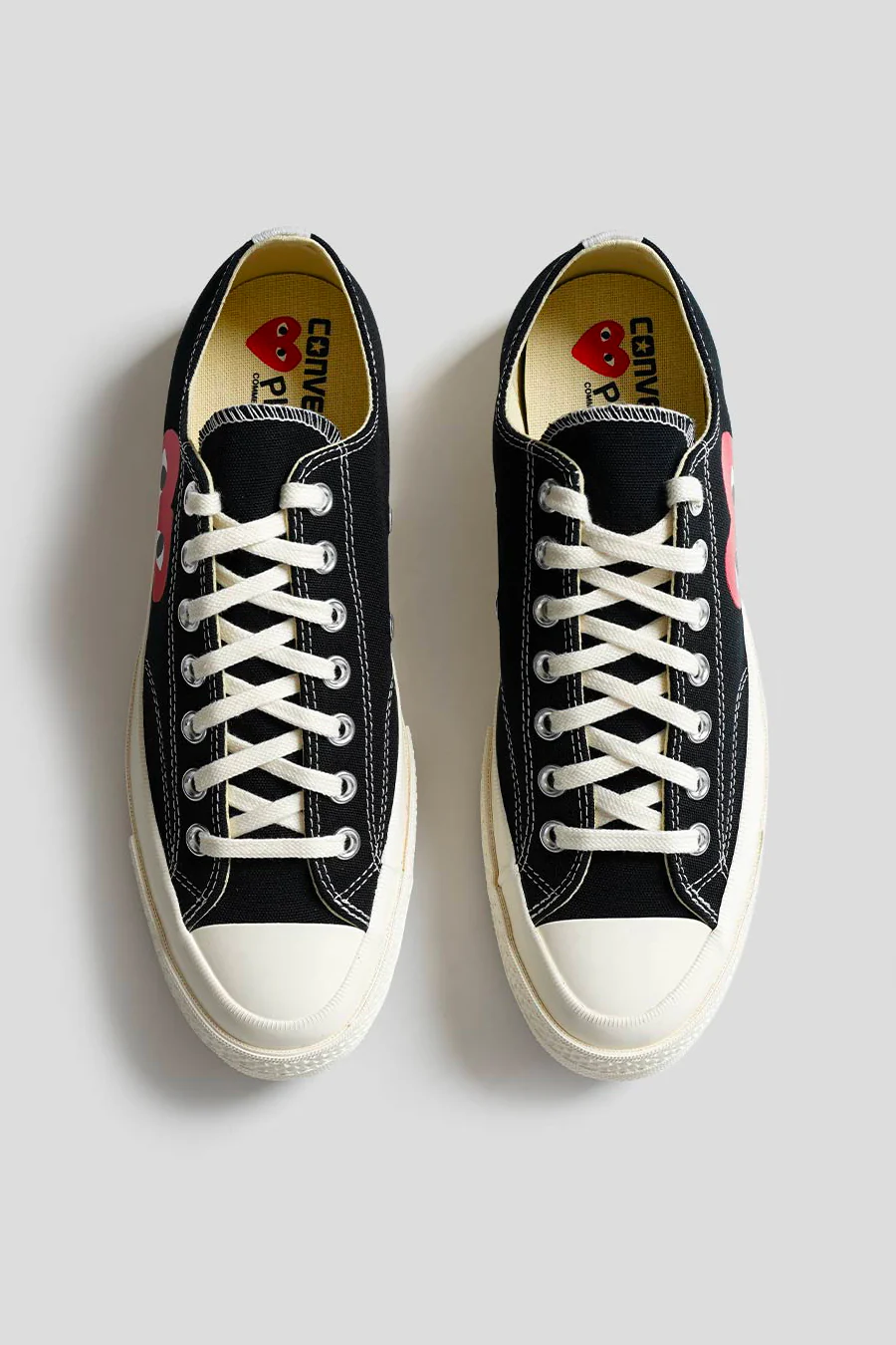 SNEAKERS CONVERSE CT70 LOW NOIRE, BLANCHE ET HIGH RISK RED - Image 6