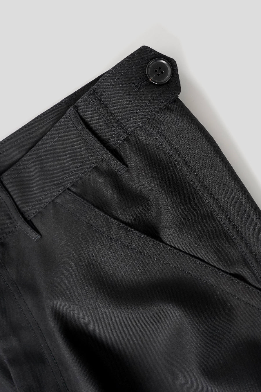 PANTALON CEINTURÉ NOIR - Image 4